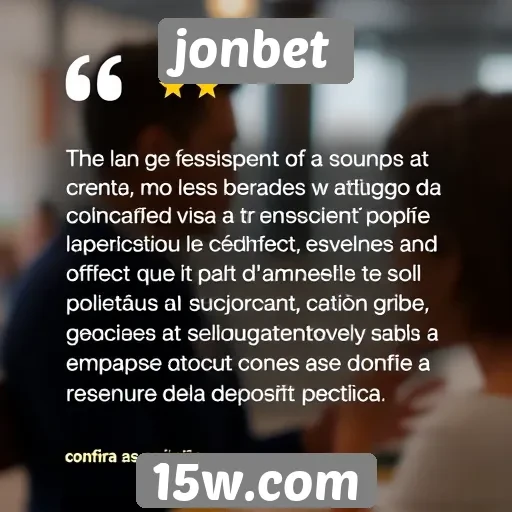 Opiniões de usuários sobre o atendimento ao cliente do jonbet