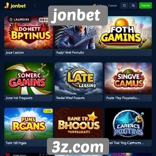 Jogos populares em destaque na plataforma jonbet